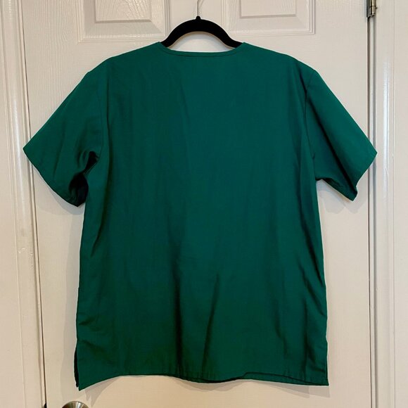 *Scrubs 2 Sets for $9.60* EUC Pandamed Unisex Scrubs Set Hunter Green - Picture 3 of 6